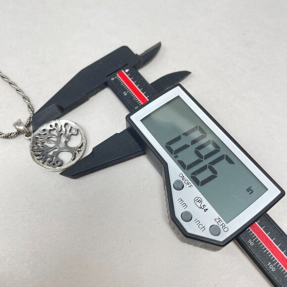 Tree of Life Sterling Silver Necklace Pendant Marked‎ 925 Nature Cottage Fairy - Picture 9 of 14